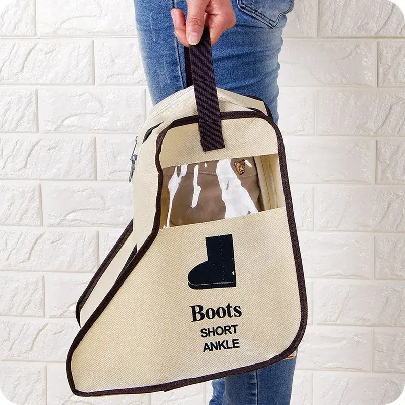 Shoes Storage Bags Cover Long Riding Rain Boots Dustproof Organizer