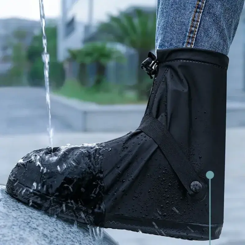 S-XXL Waterproof Rain Shoes Cover Reusable Water Boots Anti-Slip