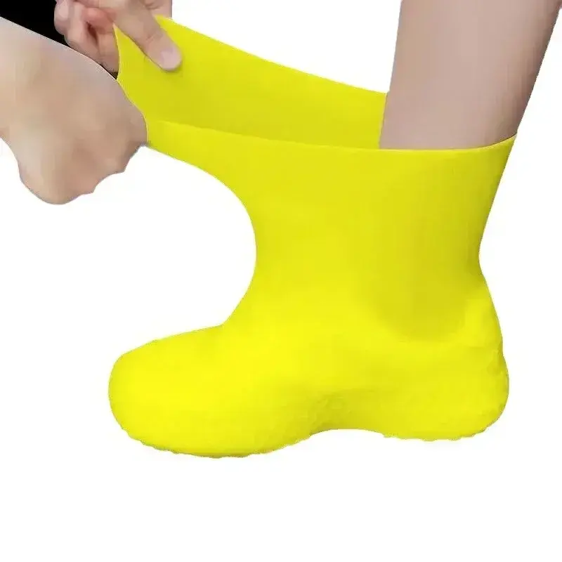 Latex WaterProof Shoe Covers Unisex Shoes Protectors Reusable Non-Slip