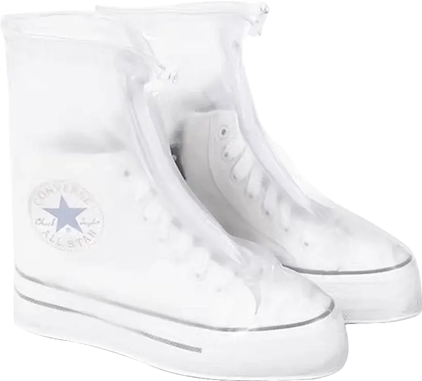 1Pair Silicone Shoes Protectors Rain Boots for Indoor Outdoor
