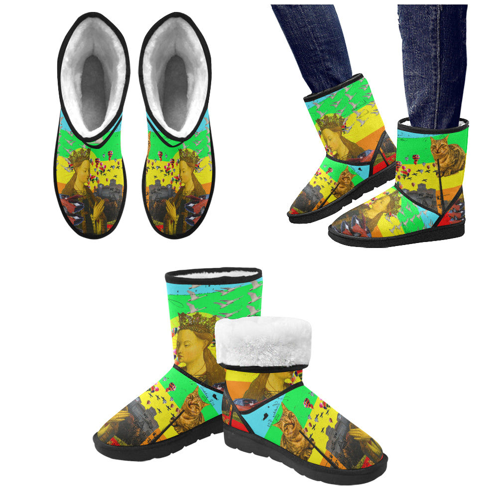 PRAYER Unisex All Over Print Snow Boots