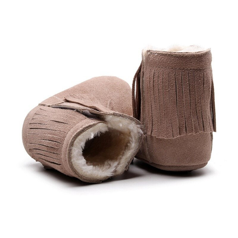 2019 Baby Girl Winter Snow Boots Toddler Tassels