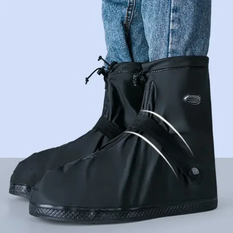 S-XXL Waterproof Rain Shoes Cover Reusable Water Boots Anti-Slip