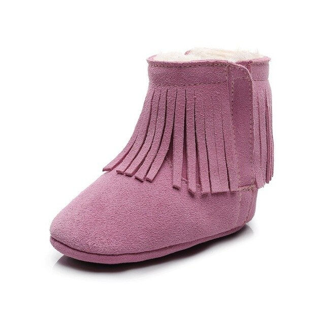 2019 Baby Girl Winter Snow Boots Toddler Tassels