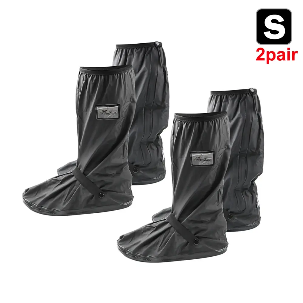 Reusable Motorcycle Scooter Dirt Bike Rain Shoes Cover Non-Slip Boot