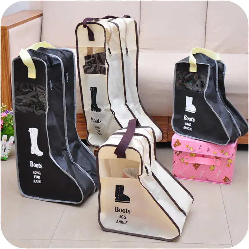 Shoes Storage Bags Cover Long Riding Rain Boots Dustproof Organizer