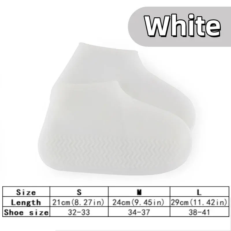 Silicone WaterProof Shoe Covers Reusable Non-slip Rain Shoes