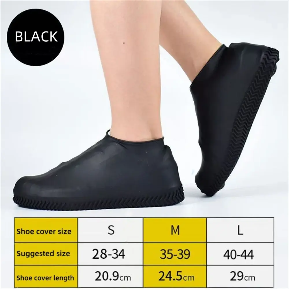 Reusable Non-slip Wear-resistant Rain Shoes Cover Portable Outdoor