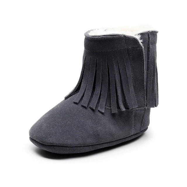 2019 Baby Girl Winter Snow Boots Toddler Tassels