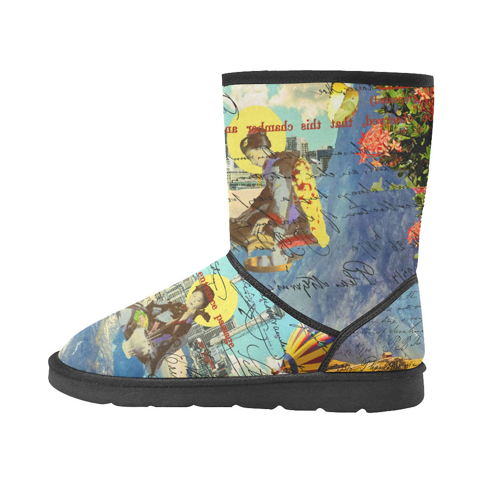 Thumbnail: THE CONCERT II Unisex All Over Print Snow Boots