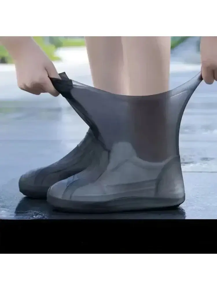 Latex WaterProof Shoe Covers Unisex Shoes Protectors Reusable Non-Slip