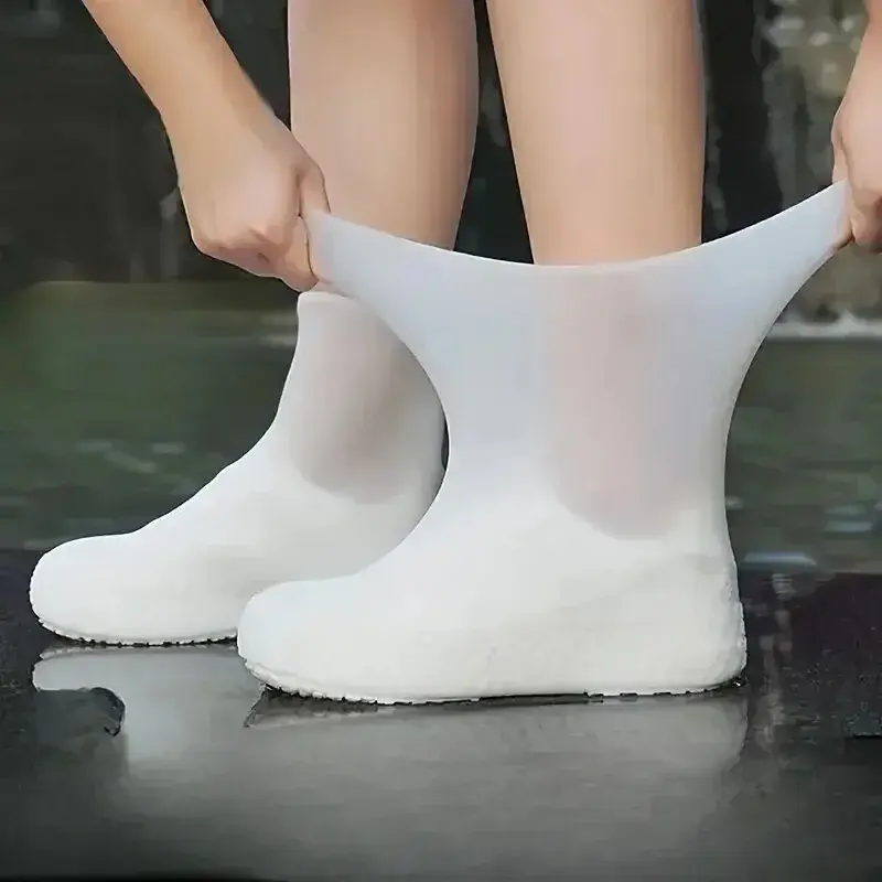 Silicone WaterProof Shoe Covers Reusable Non-slip Rain Shoes