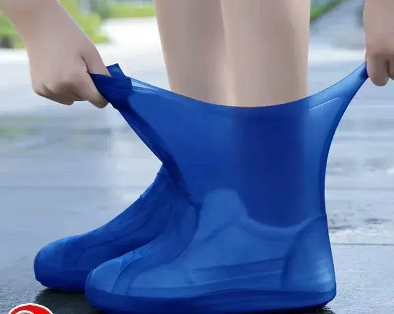1 Pair Latex WaterProof Shoe Covers Unisex Shoes Protectors Reusable