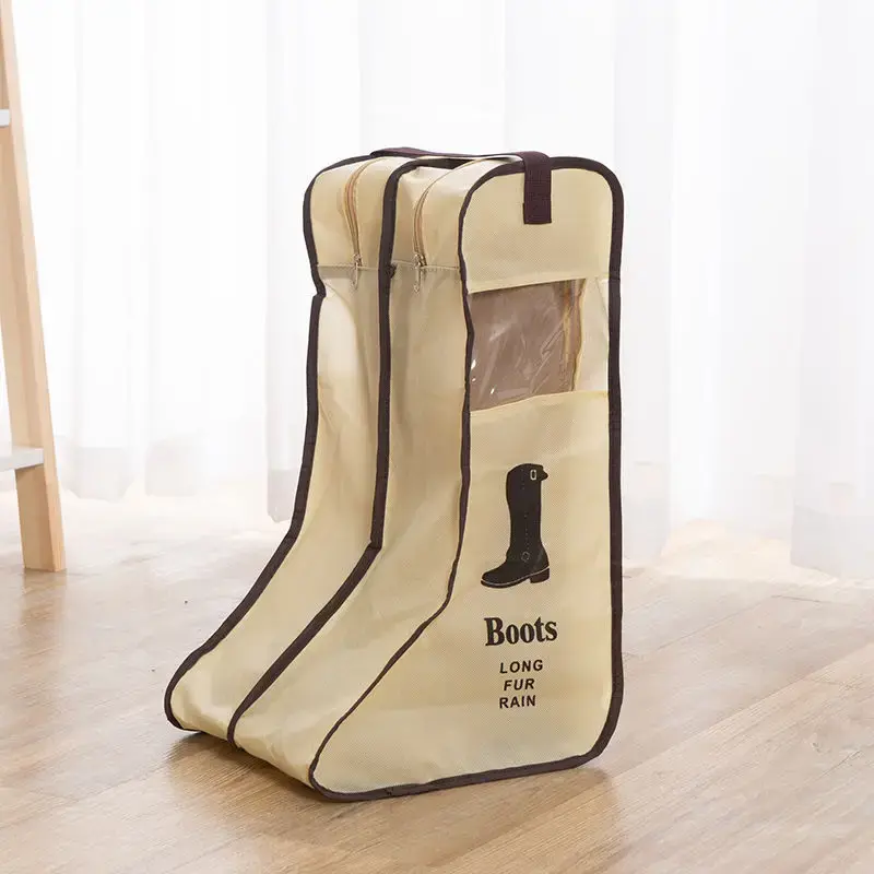 Shoes Storage Bags Cover Long Riding Rain Boots Dustproof Organizer