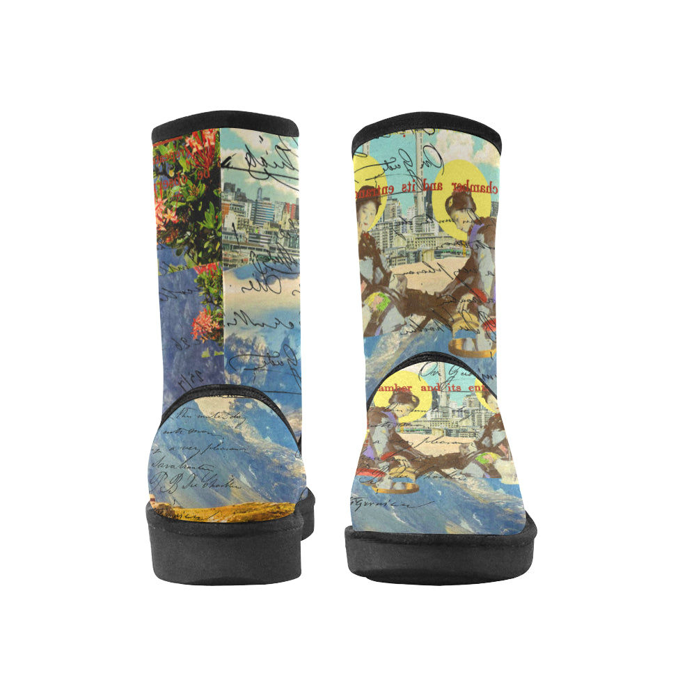 THE CONCERT II Unisex All Over Print Snow Boots