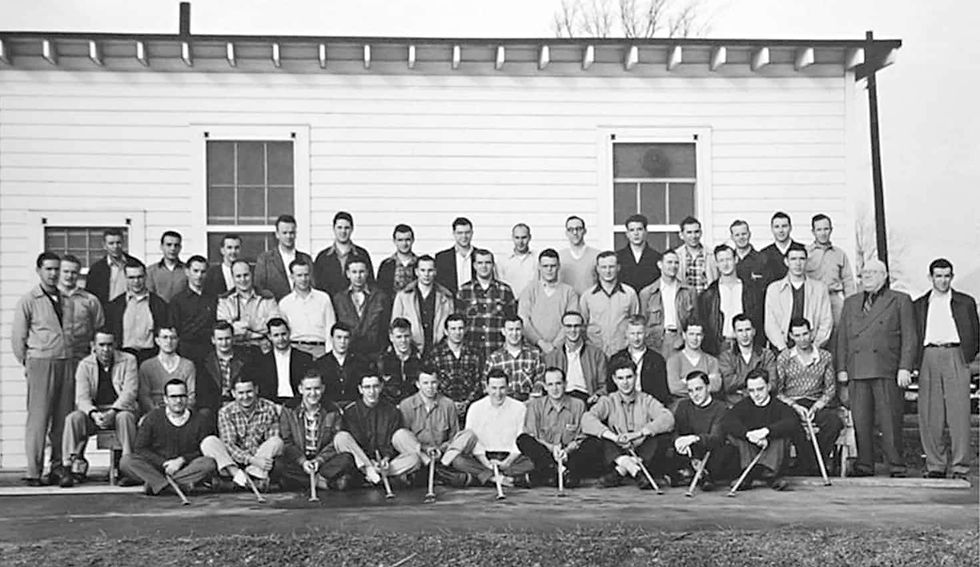 Inspector Training School graduating class from 1953