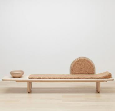 Art installation made from Soft Maple