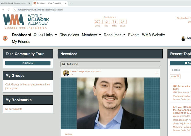 Setting Up Your Profile in the WMA CommUnity