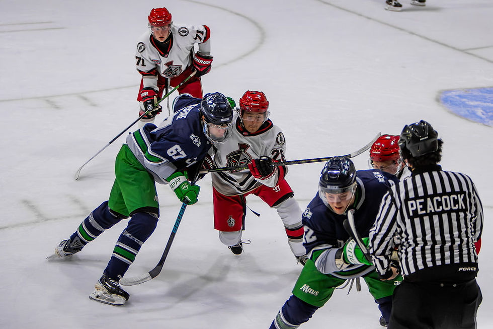Columbus Mavericks forward, Giovanni Valentine battles against the Red River Spartans.