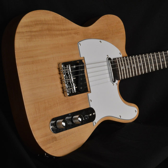Guitar made from basswood