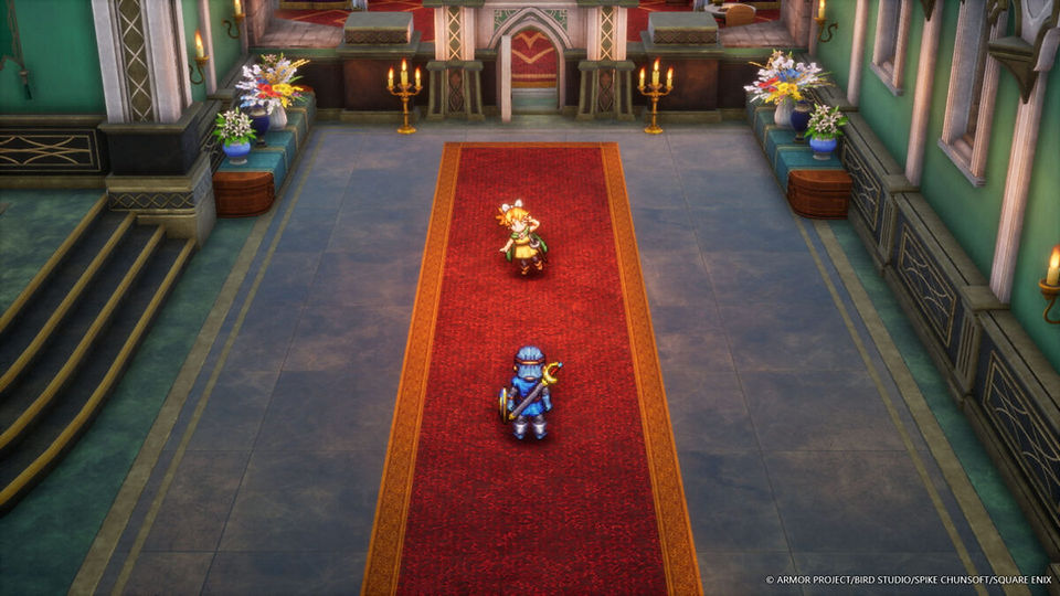 Imagens do jogo Dragon Quest I e II Remake