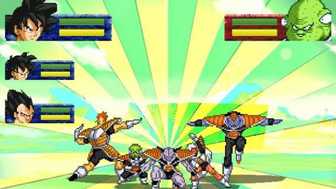 Apresentação das Forças Ginyu encerramento