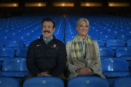 Ted Lasso e Rebecca Welton