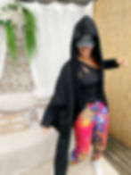 Thumbnail: Hoodie tailcoat jacket