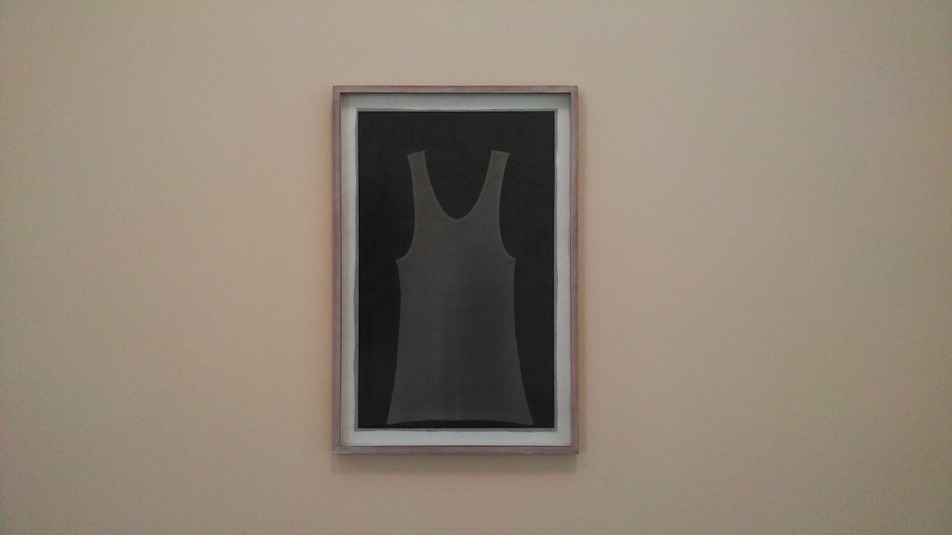 גופייה בחלון לזכר אבי, 1995
