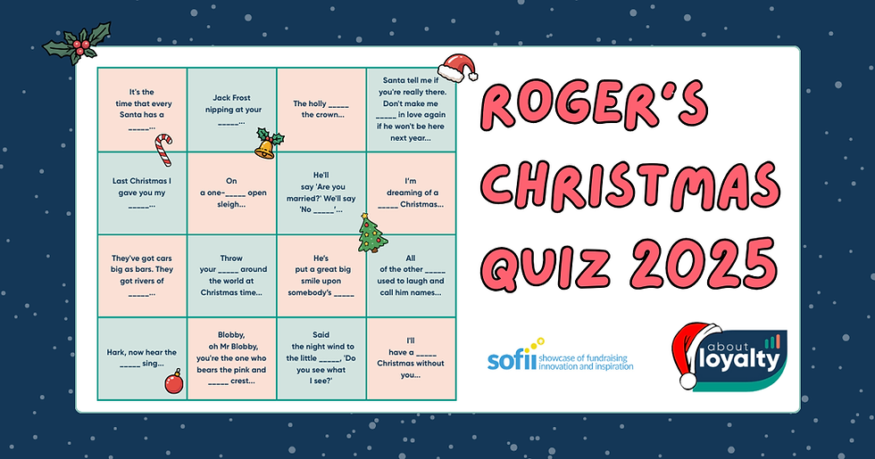 Roger’s Christmas Quiz 2025