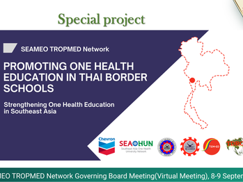 SEAMEO TROPMED Network Presented its New Project during Annual Governing Board Meeting (GBM)