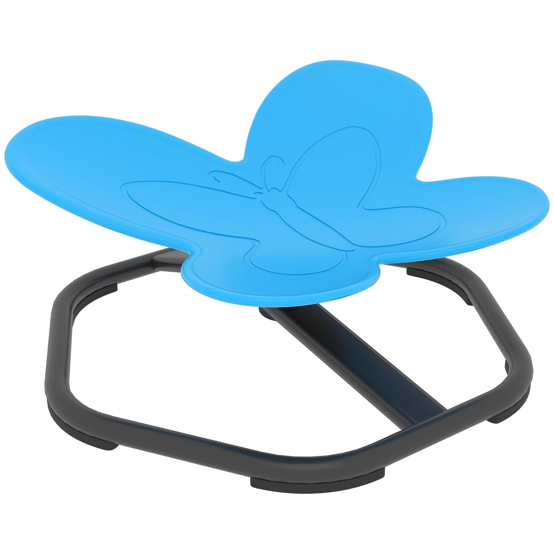 AIYAPLAY Butterfly-Shaped-kids Swivel Chair, Sensory Spinning Chair for Balance,
