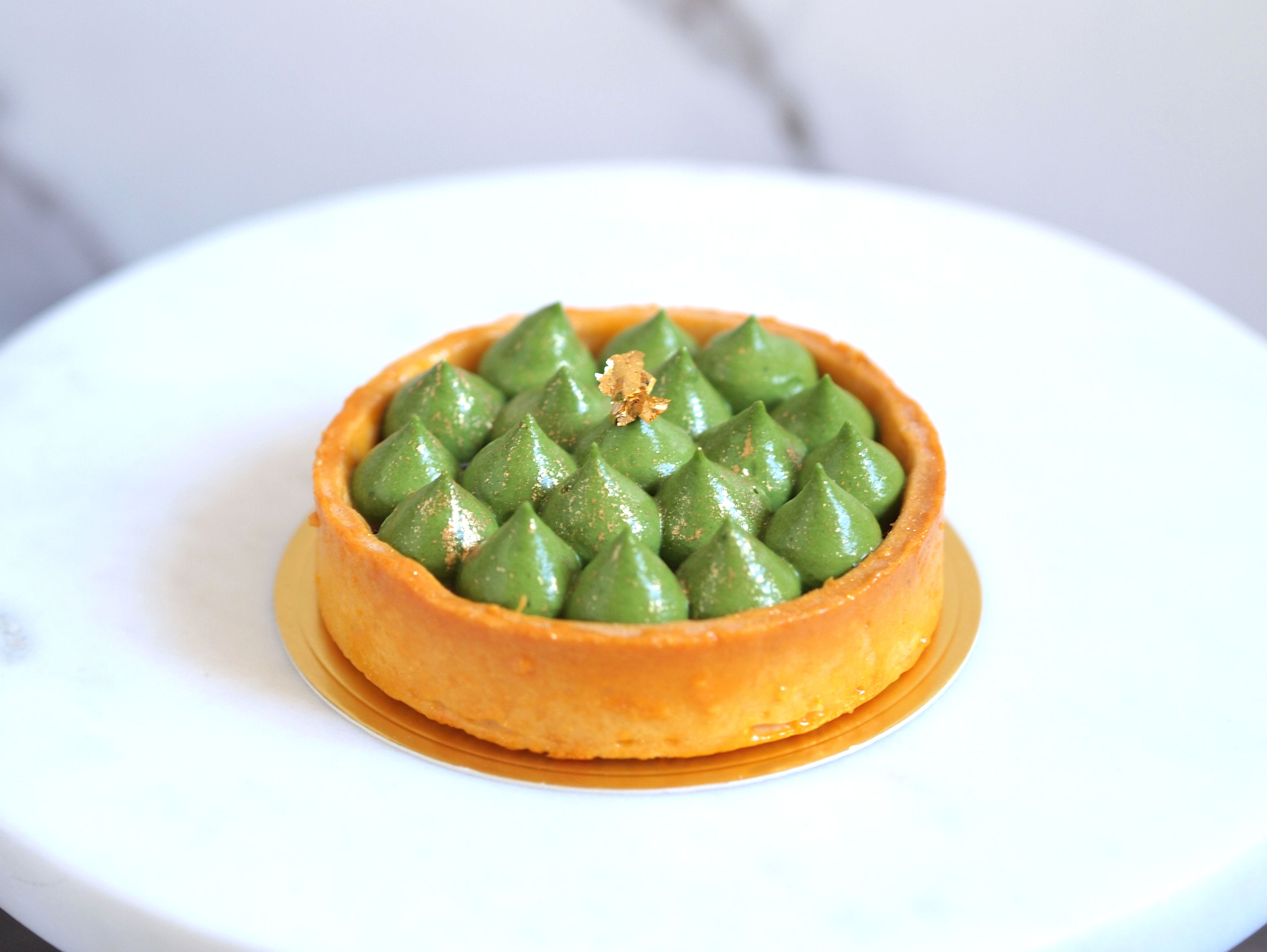 Box of 3 - Matcha Tart with Strawberry Filling