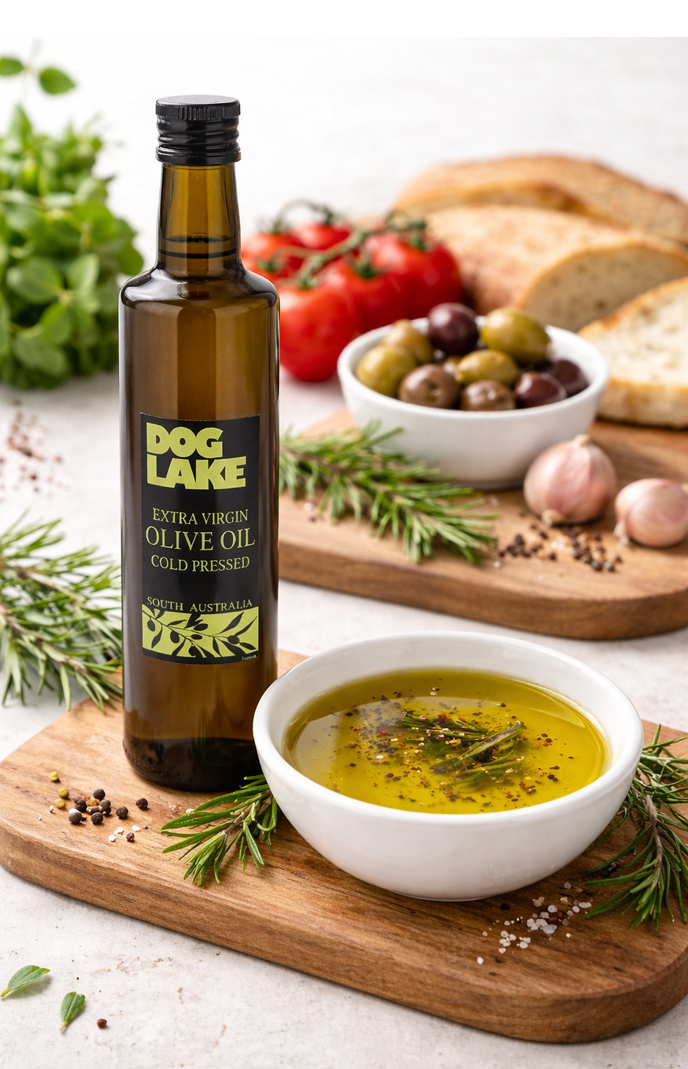 Thumbnail: 【Set A】Dog Lake Hand Picked Shiraz 2024 & Olive Oil