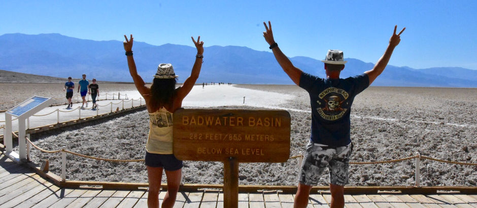 Von der Küste durch das Death Valley nach Las Vegas