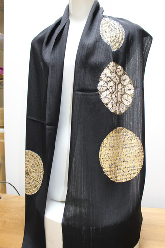 本金絞りシルクストール | shibori-jp