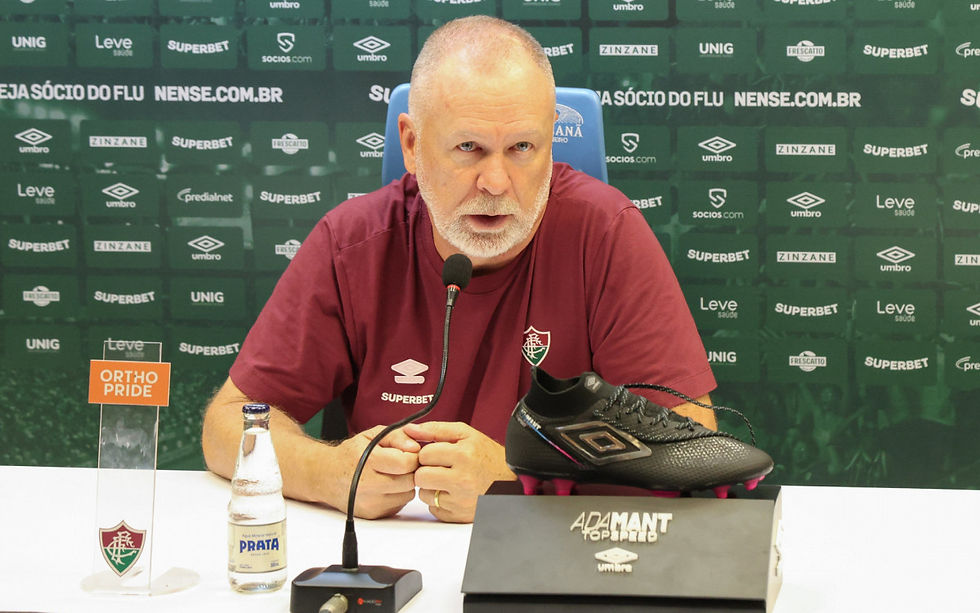 Mano Menezes em Coletiva de imprensa - Foto: Marcelo Gonçalves/Fluminense