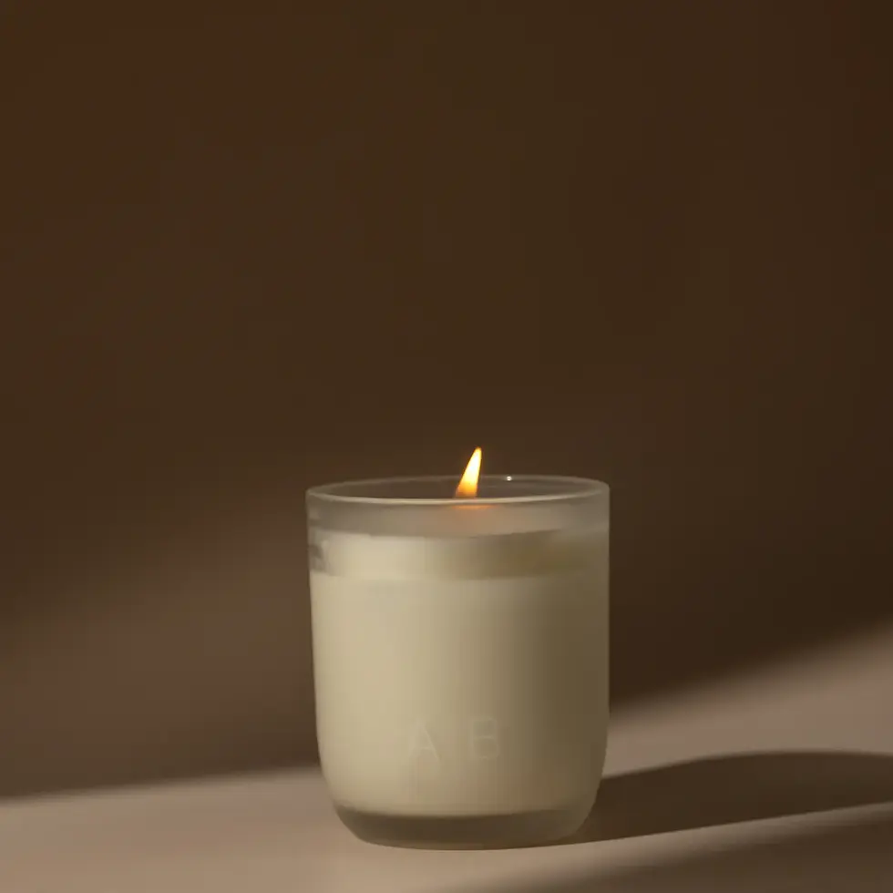 Thumbnail: Amber, Bergamot & Vanilla luxury boxed scented candle by Audrey Grace