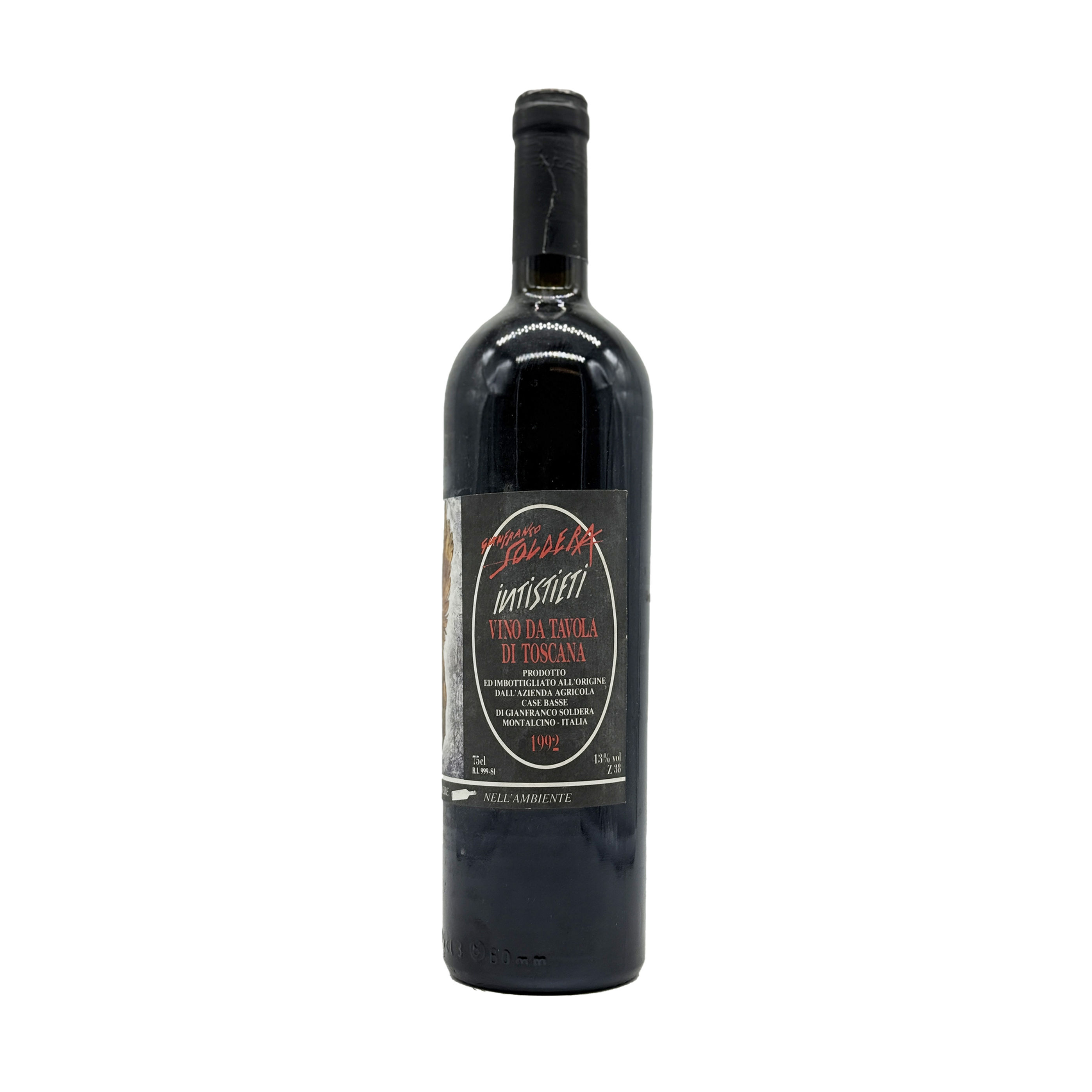 Case Basse di Gianfranco Soldera 1992 Intistieti Vino da Tavola