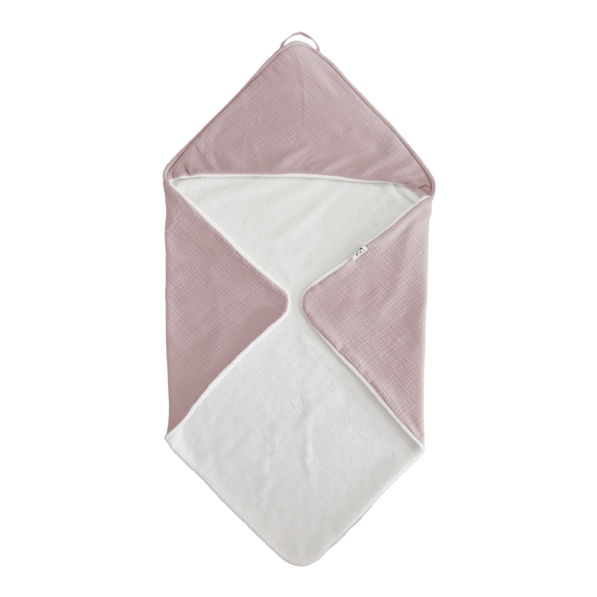 Accappatoio Neonato Rosa Antico