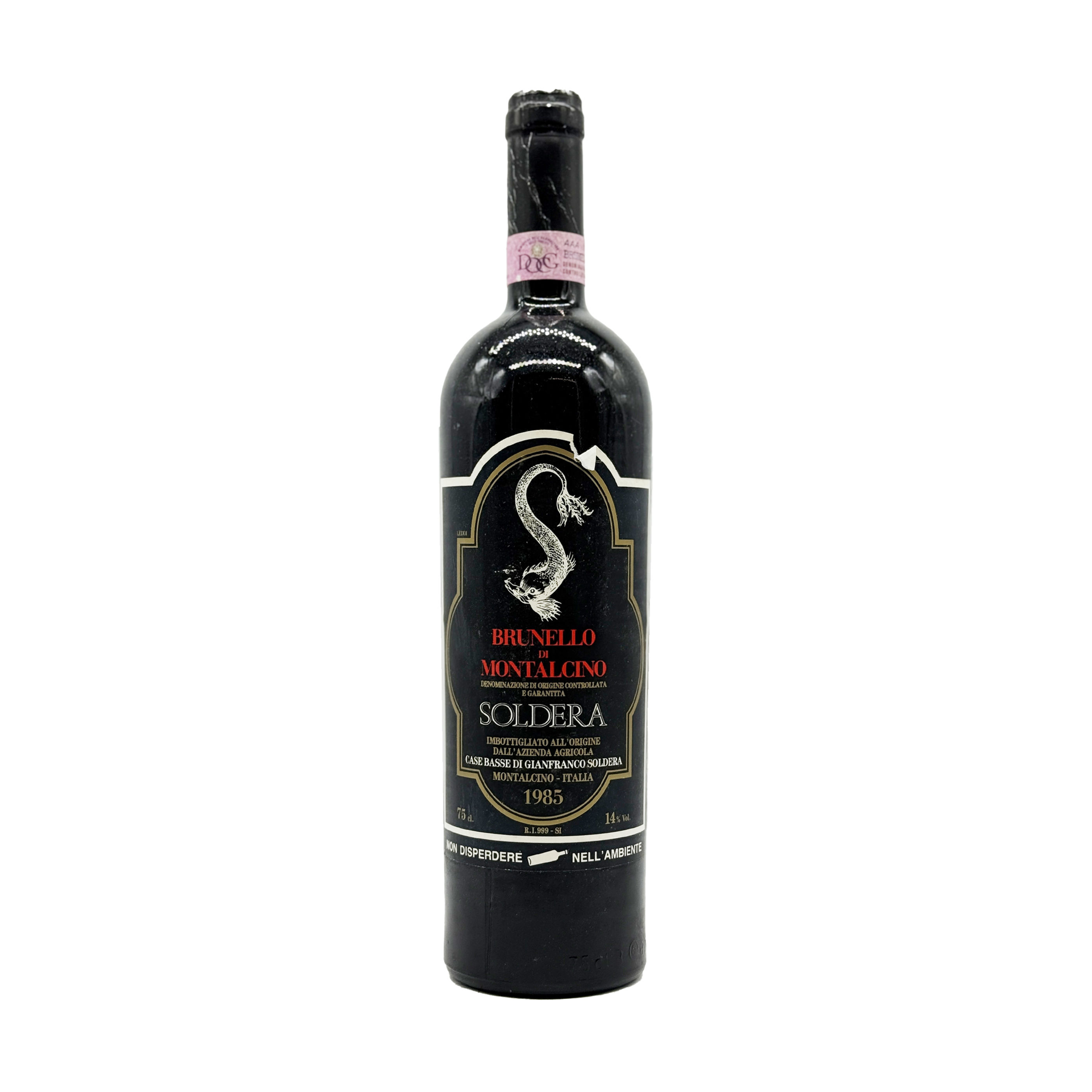 Gianfranco Soldera 1985 Brunello di Montalcino Case Basse DOCG