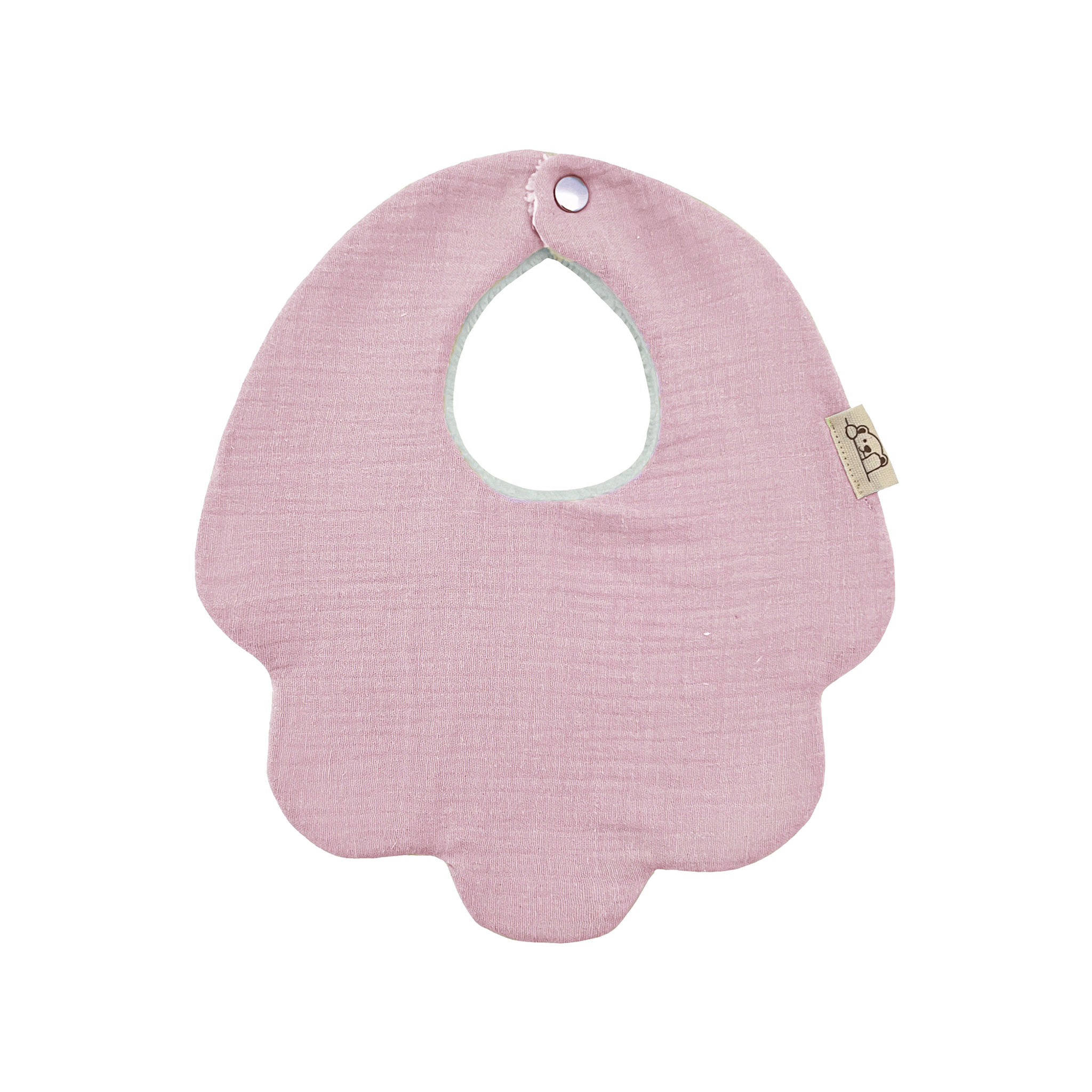 Bavaglino Fiore Rosa Antico