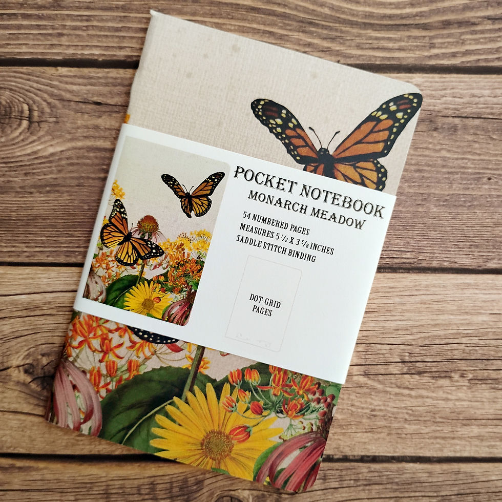 Thumbnail: Monarch Meadow Pocket Notebook