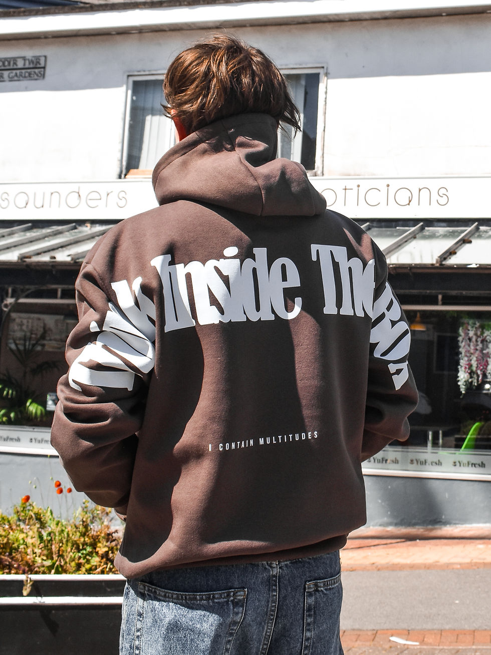 Thumbnail: Think Inside The Box Hoodie - Brown