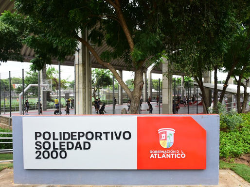 Gobernador Verano le cumplió a Soledad y entregó Polideportivo que beneficia a 50.000 habitantes