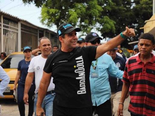 El alcalde Alejandro Char hizo nuevas entregas en los barrios La Luz, Lipaya, Olivos II y Carrizal.