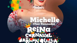 *Michelle Char Fernández, reina del Carnaval de Barranquilla 2026*