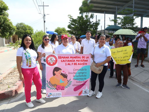 “Prioricemos la lactancia materna construyendo sistemas de apoyo sostenibles”,