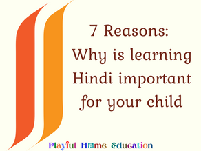 7 Reasons why learning Hindi is important for your child