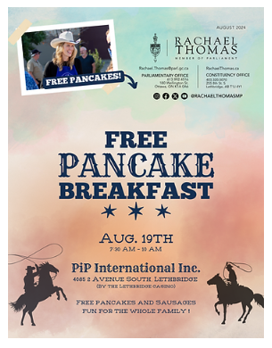 MP Rachael Thomas' Free Pancake Breakfast
